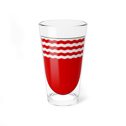 Folkuniversitetet vapen (Sweden) (Coat of Arms) Pint Glass 16oz
