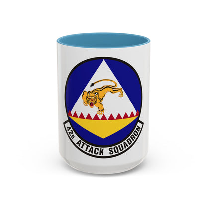 42 Attack Squadron ACC (U.S. Air Force) Accent Coffee Mug
