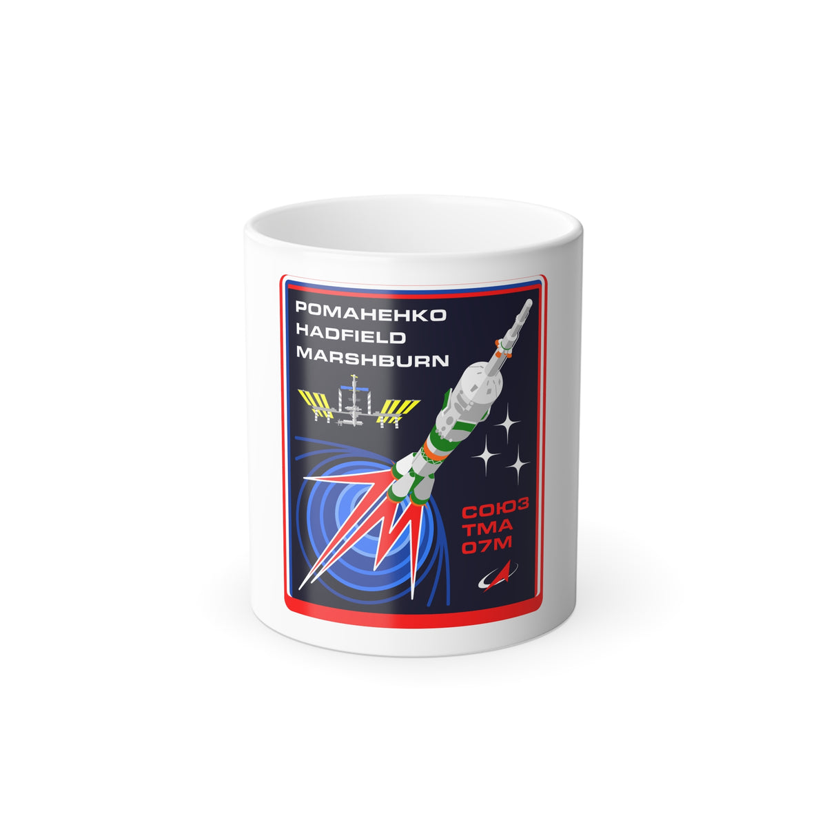 Soyuz TMA-07M (Soyuz Programme) Color Changing Mug 11oz