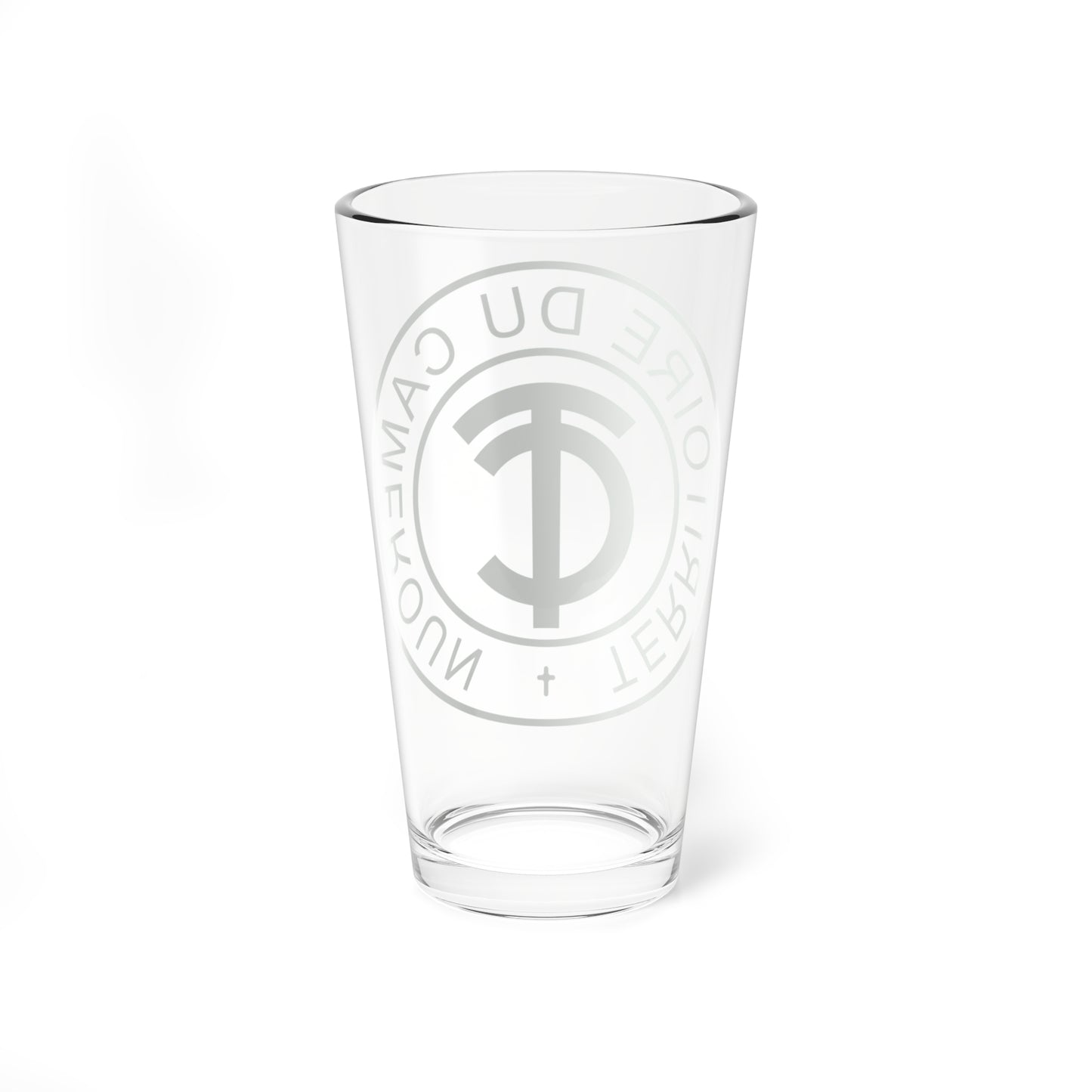 Emblem of French Cameroon (Cameroon) (Coat of Arms) Pint Glass 16oz