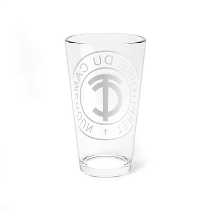 Emblem of French Cameroon (Cameroon) (Coat of Arms) Pint Glass 16oz