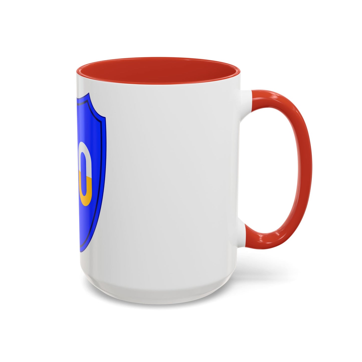100th Infantry Division SSI (U.S. Army) Accent Coffee Mug