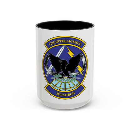 9th Intelligence Sq (U.S. Air Force) Accent Coffee Mug