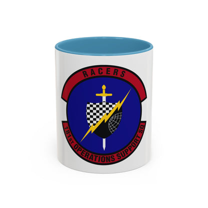 181st Operations Support Squadron (U.S. Air Force) Accent Coffee Mug