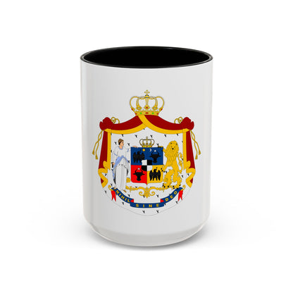 Coat of arms of Principality of Romania (1867-1872) - Accent Coffee Mug