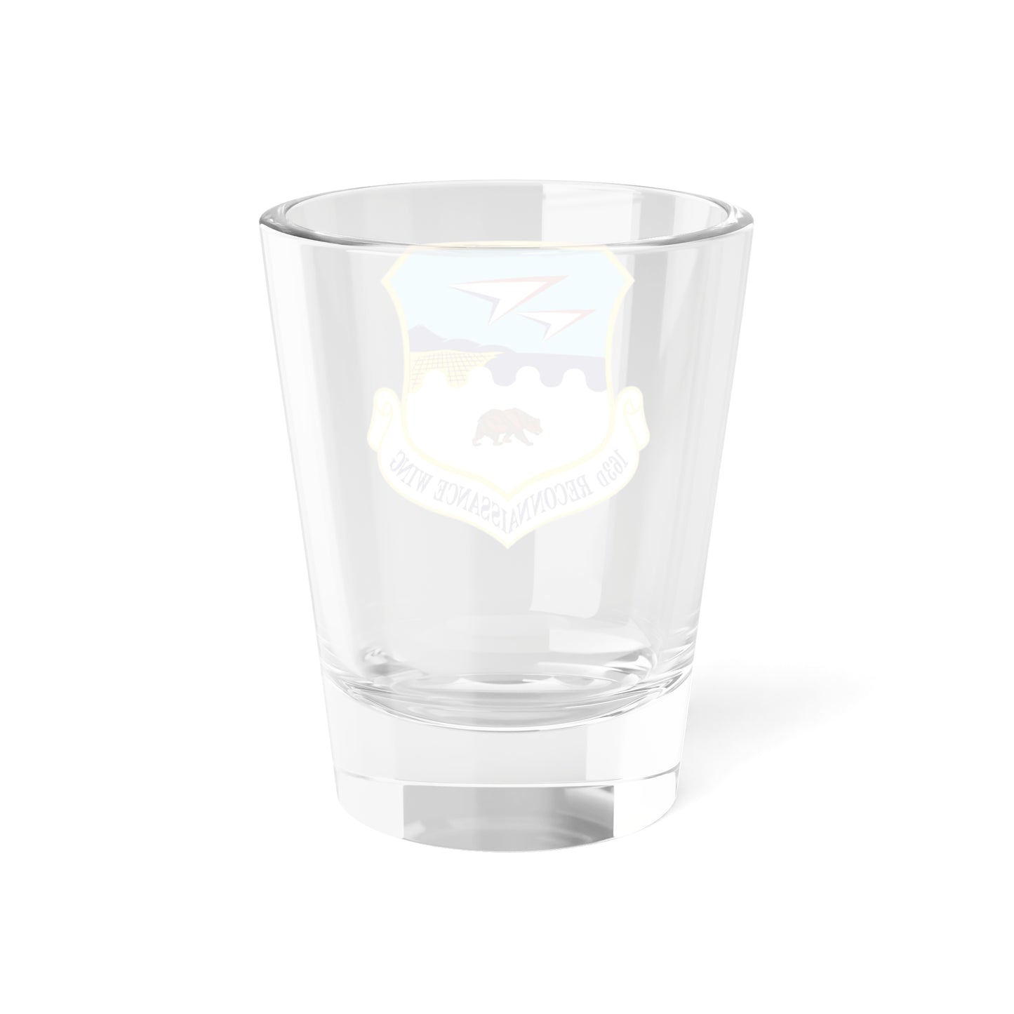 163d Reconnaissance Wing (U.S. Air Force) Shot Glass 1.5oz