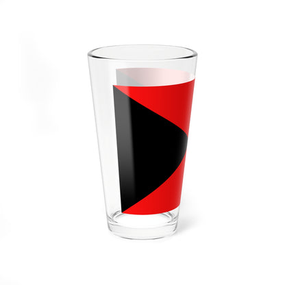 Hoifung County Peasant Association Flag (China) Pint Glass 16oz