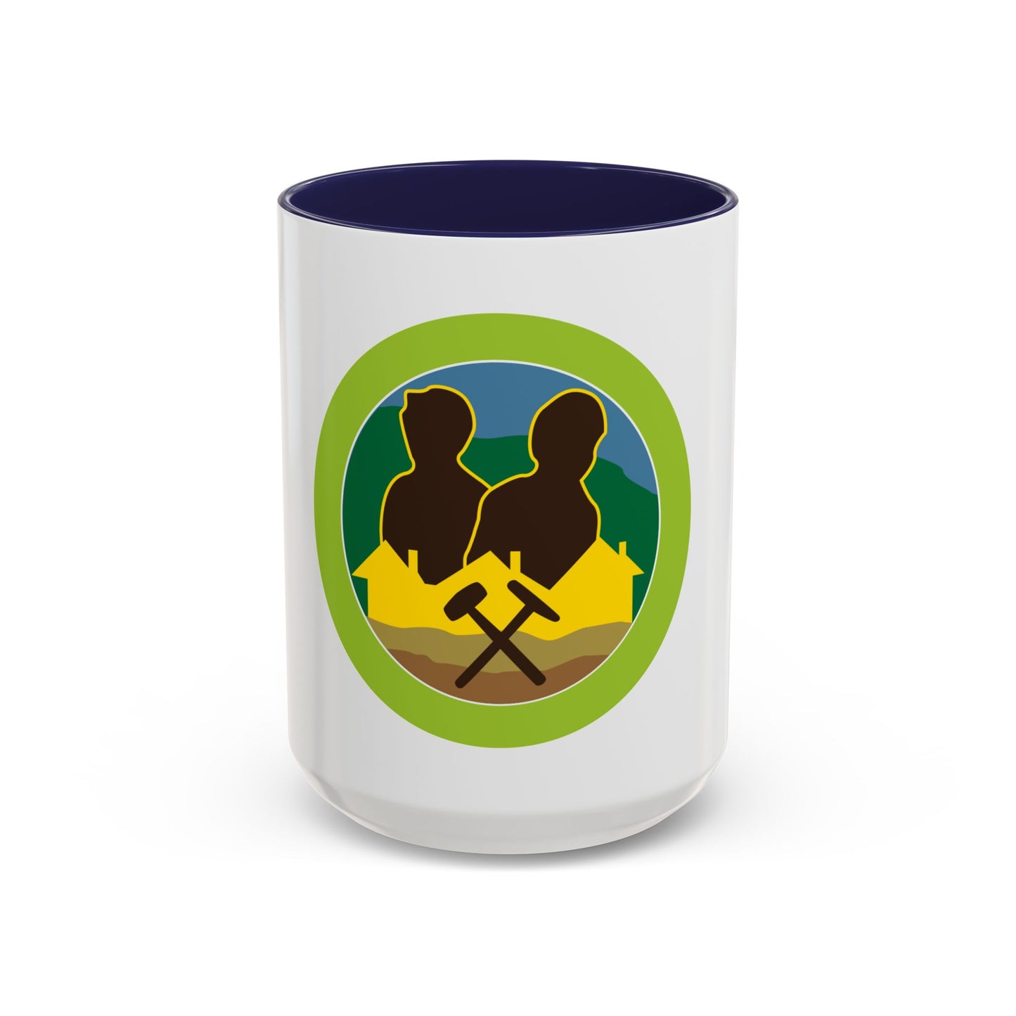 Mining in Society (Boy Scout Merit Badge) Accent Coffee Mug