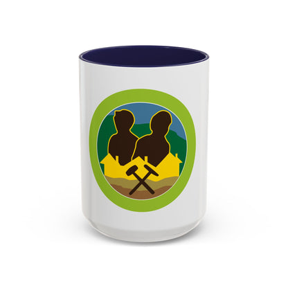 Mining in Society (Boy Scout Merit Badge) Accent Coffee Mug