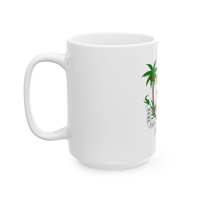 Coat of arms of the Kingdom of Fiji (1871-1874) - White Coffee Mug