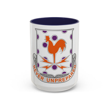 25 Signal Battalion (U.S. Army) Accent Coffee Mug