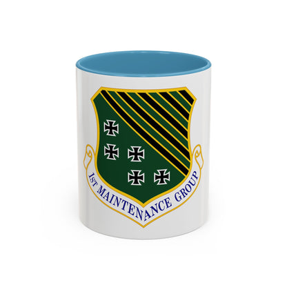 1 Maintenance Group ACC (U.S. Air Force) Accent Coffee Mug