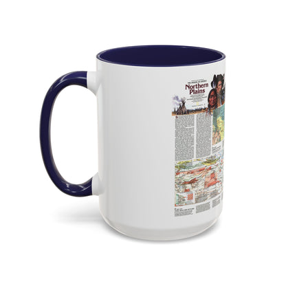 USA - Northern Plains 2 (1986) (Map) Accent Coffee Mug