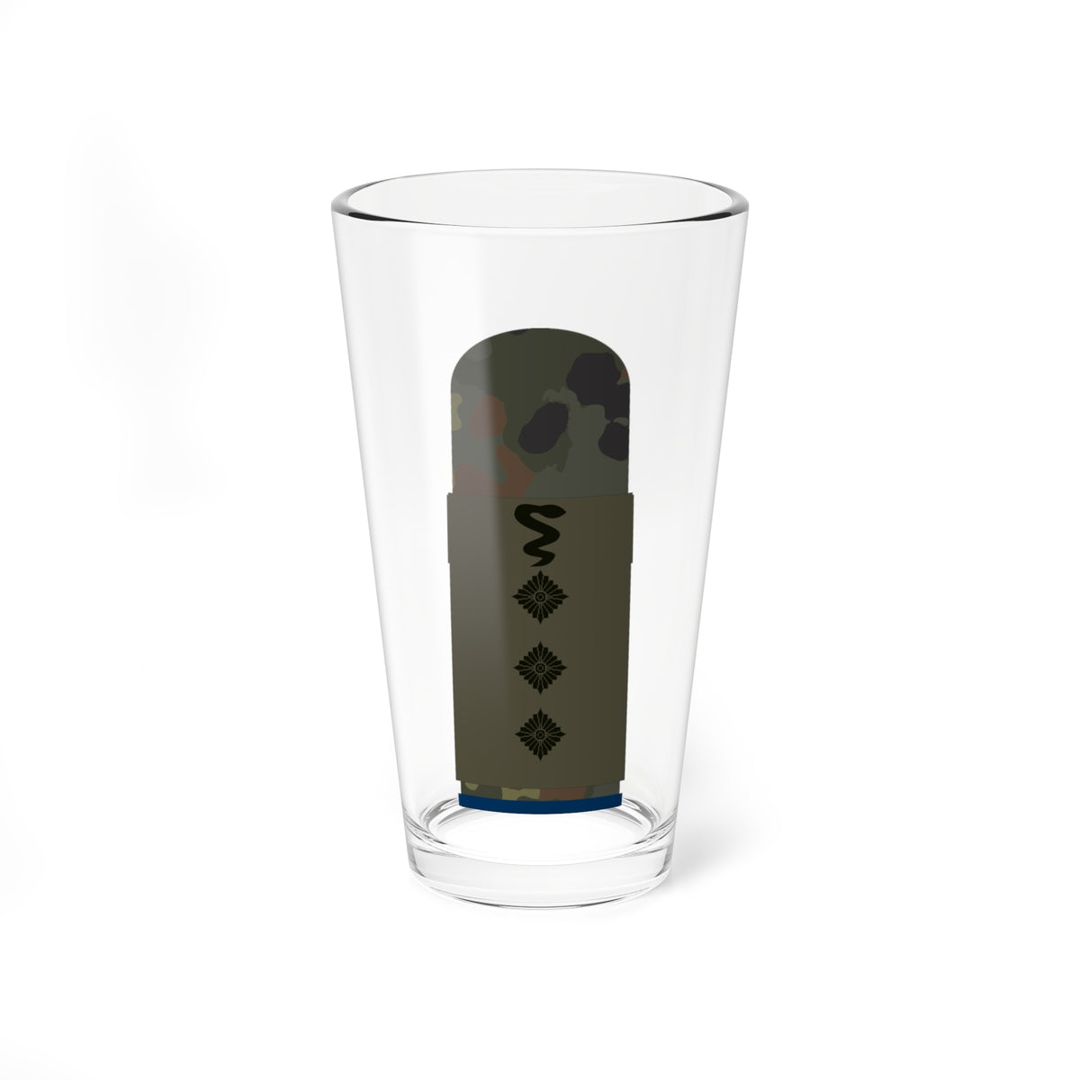 HA OS5 43e Stabsveterinär San TM R (Military Rank) Pint Glass 16oz