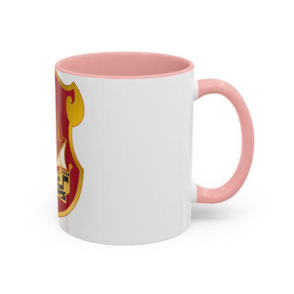 9 Antiaircraft Artillery Gun Battalion (U.S. Army) Accent Coffee Mug