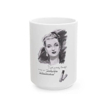 Dorothy Gray advertisement (2), 1941 - White Coffee Mug-15oz-Go Mug Yourself