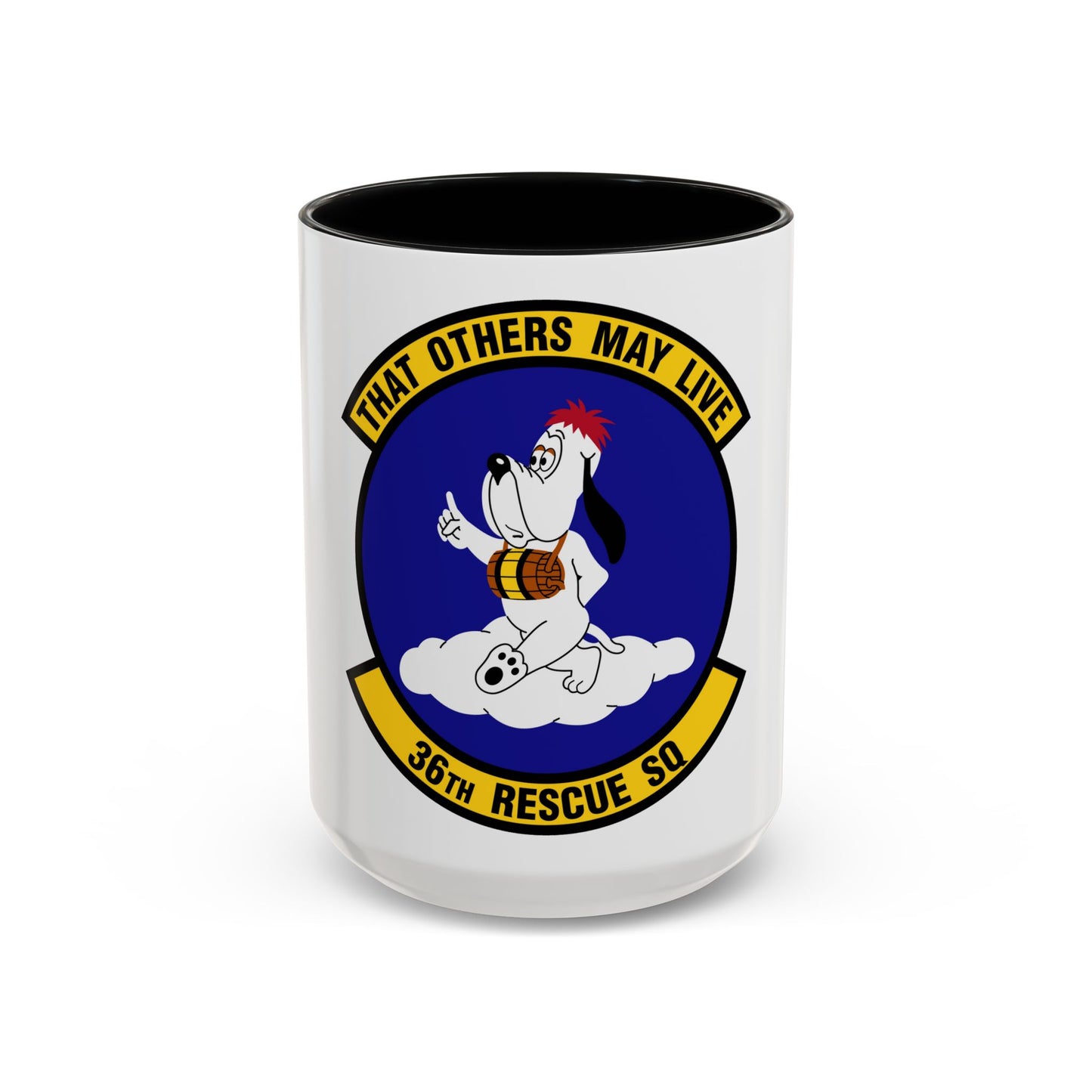 36 Rescue Sq AETC (U.S. Air Force) Accent Coffee Mug