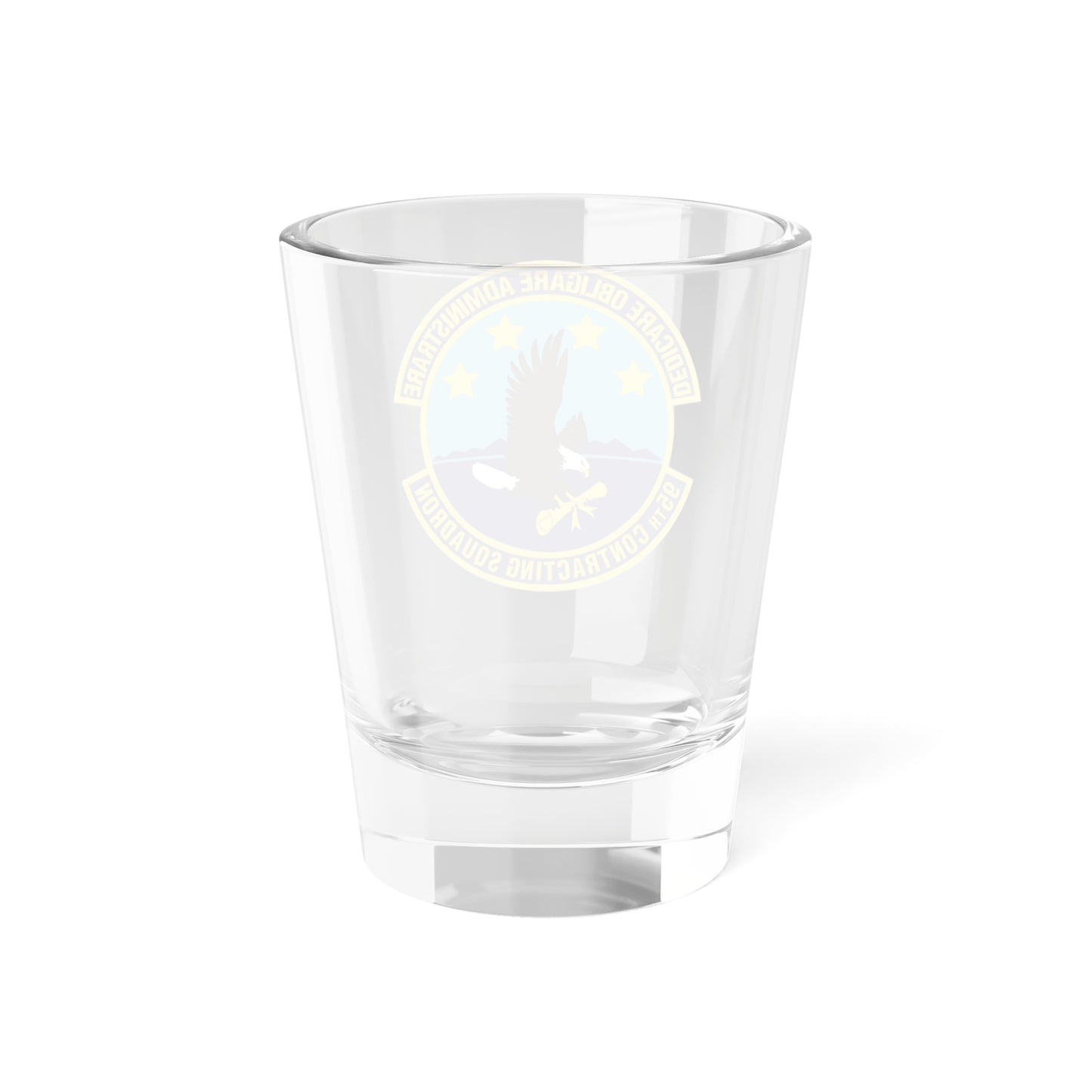 95th Contracting Squadron (U.S. Air Force) Shot Glass 1.5oz