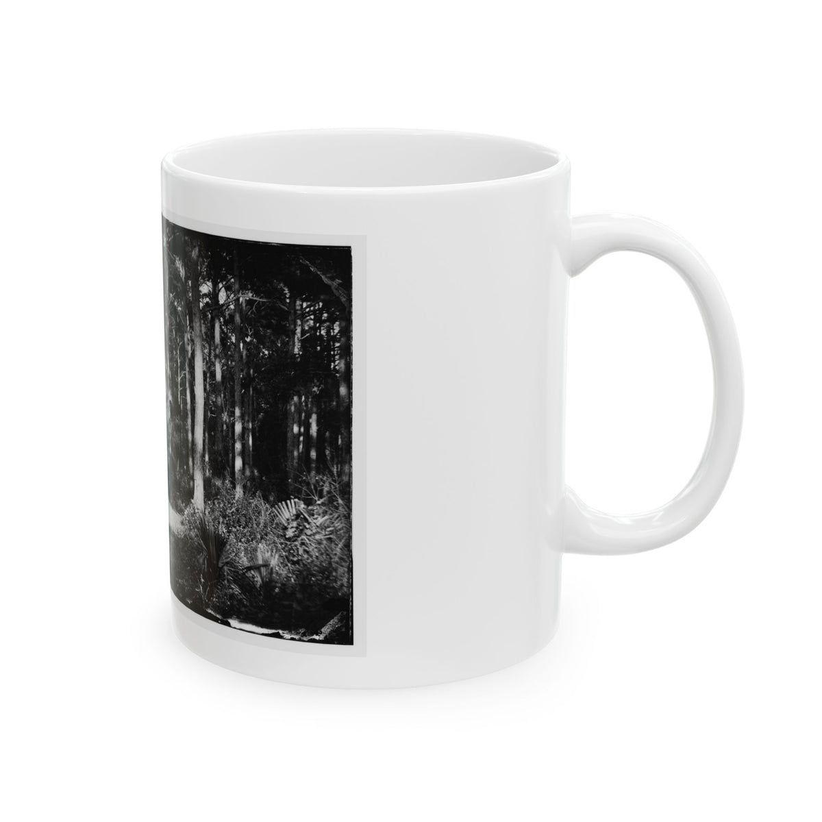 Morris Island, South Carolina 001 (U.S. Civil War) White Coffee Mug