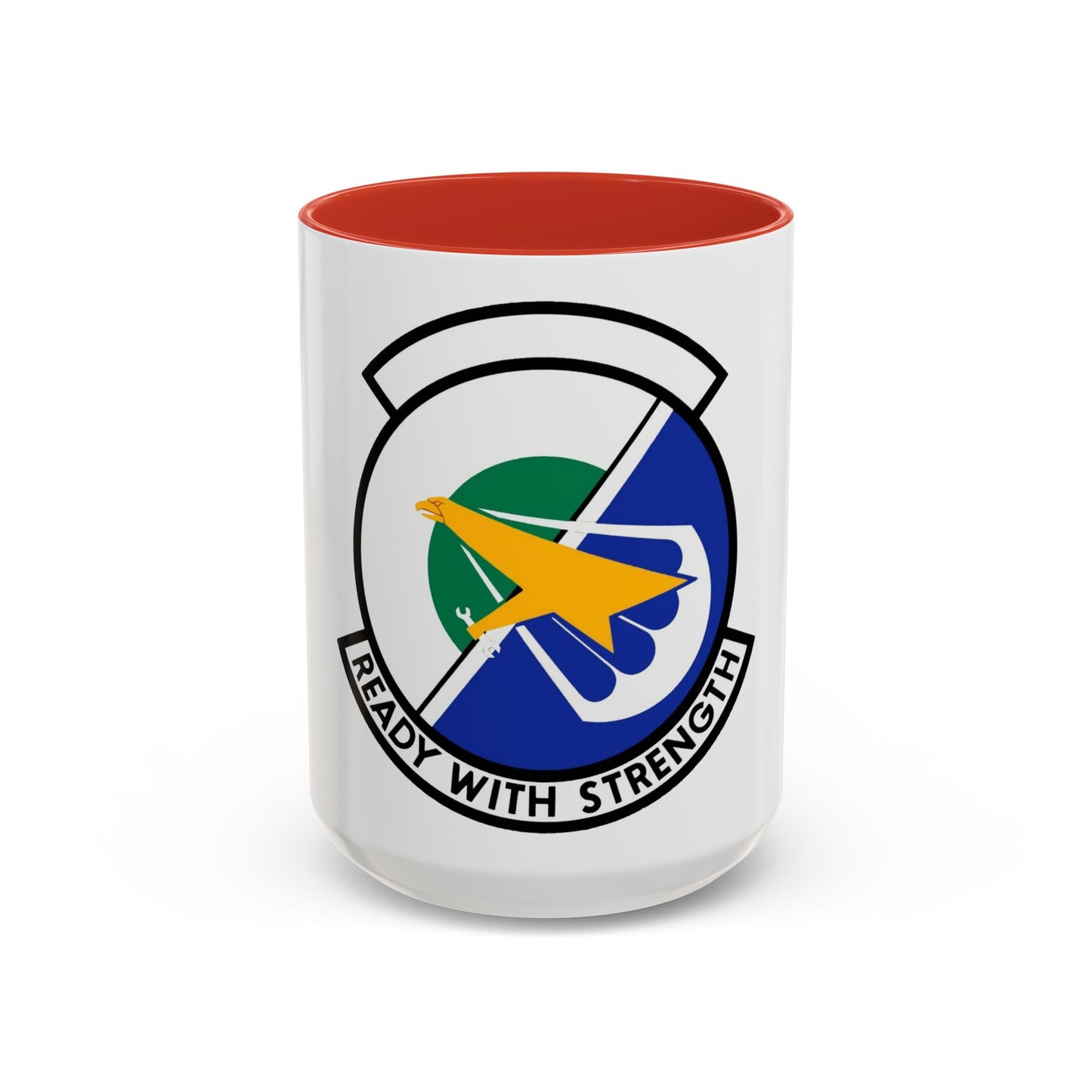 314 Aircraft Maintenance Squadron AETC (U.S. Air Force) Accent Coffee Mug
