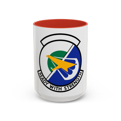 314 Aircraft Maintenance Squadron AETC (U.S. Air Force) Accent Coffee Mug