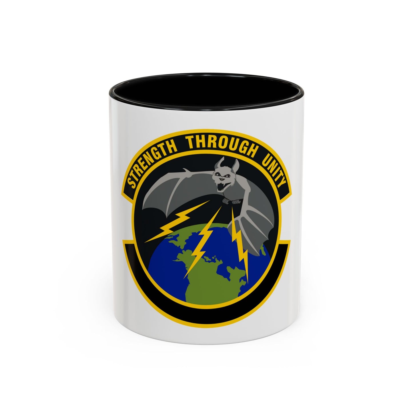 595 Operations Support Flight AFSPC (U.S. Air Force) Accent Coffee Mug
