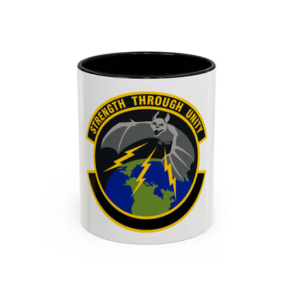 595 Operations Support Flight AFSPC (U.S. Air Force) Accent Coffee Mug