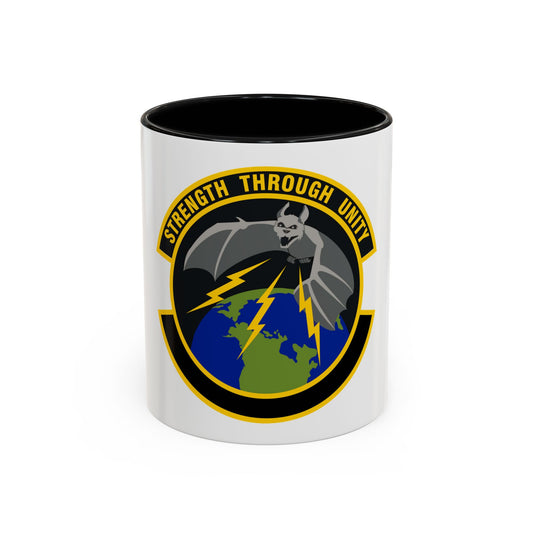 595 Operations Support Flight AFSPC (U.S. Air Force) Accent Coffee Mug