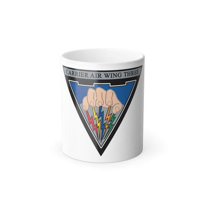Carrier Air Wing 3 v2 (U.S. Navy) Color Changing Mug 11oz