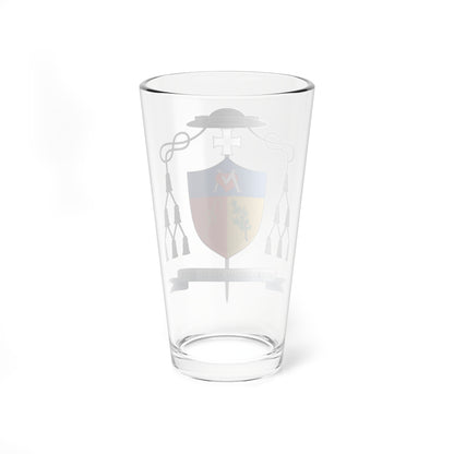 Escudo de Jacinto Inácio Flach (Spain) (Coat of Arms) Pint Glass 16oz