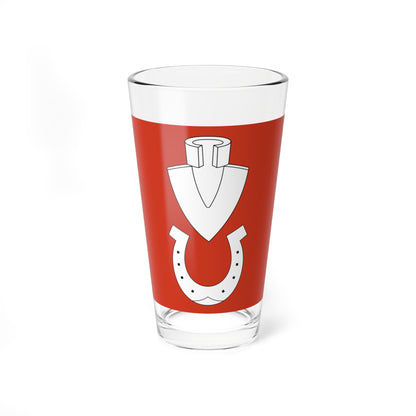 CHE Oerlikon ZH Flag (Switzerland) Pint Glass 16oz