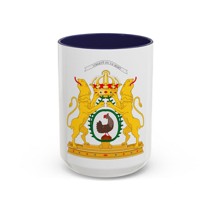 Coat of arms of the First Empire of Haiti - Accent Coffee Mug