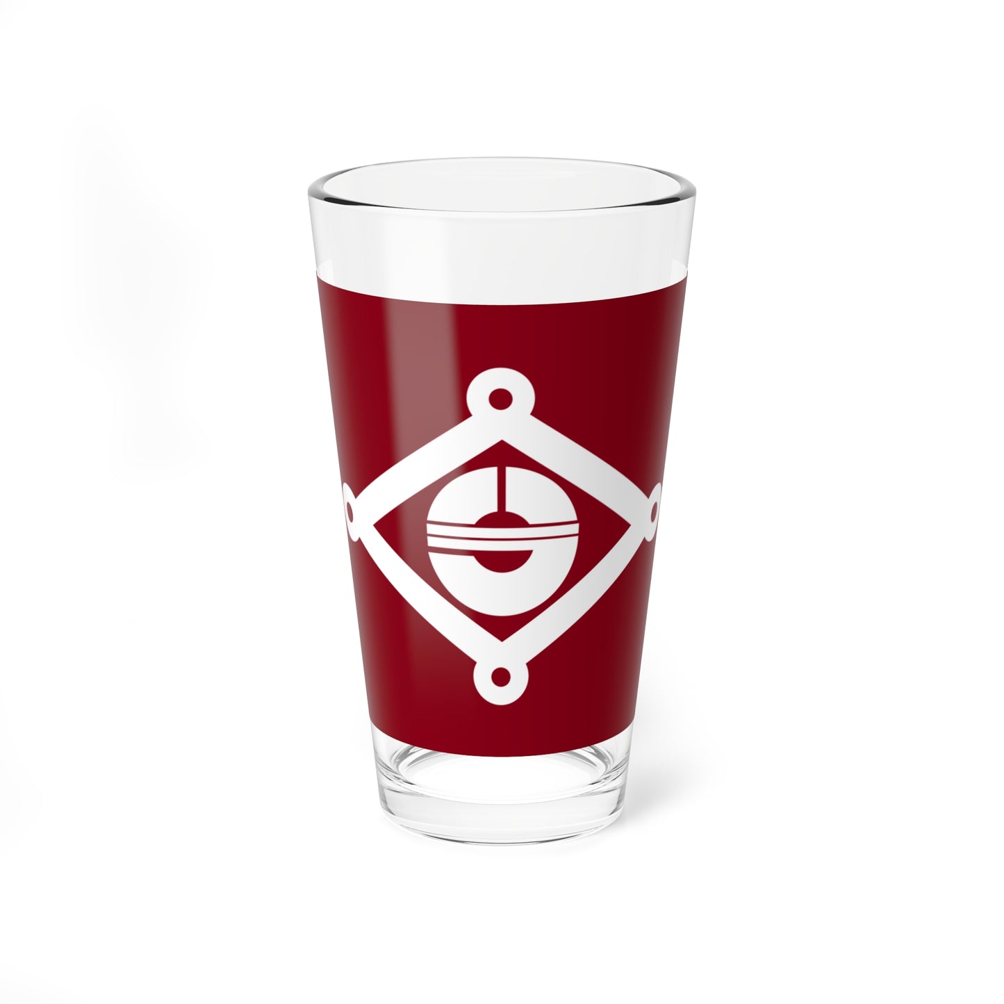 Flag of Ibara Okayama (Japan) Pint Glass 16oz