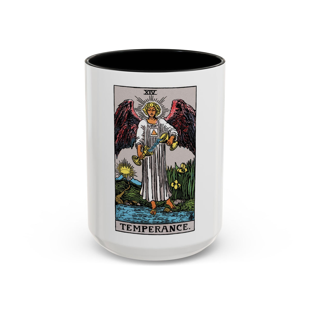 Temperance (Tarot Card) Accent Coffee Mug