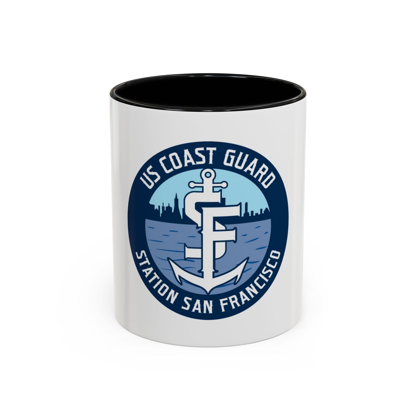 USCG Station San Francisco (U.S. Coast Guard) Accent Coffee Mug