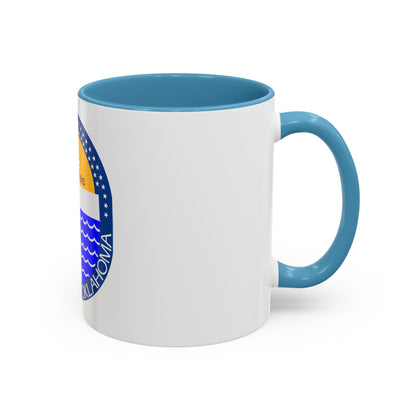 Seal of Tulsa Oklahoma - Accent Coffee Mug