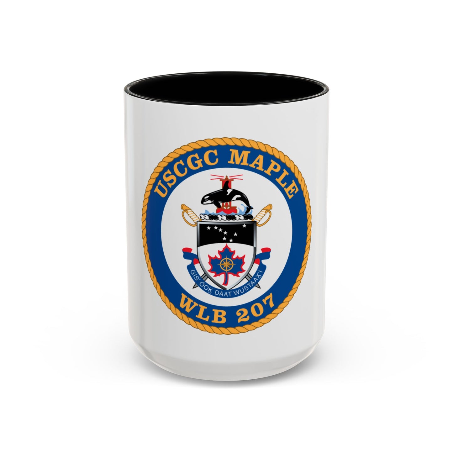 USCGC Maple WLB 207 1 (U.S. Coast Guard) Accent Coffee Mug