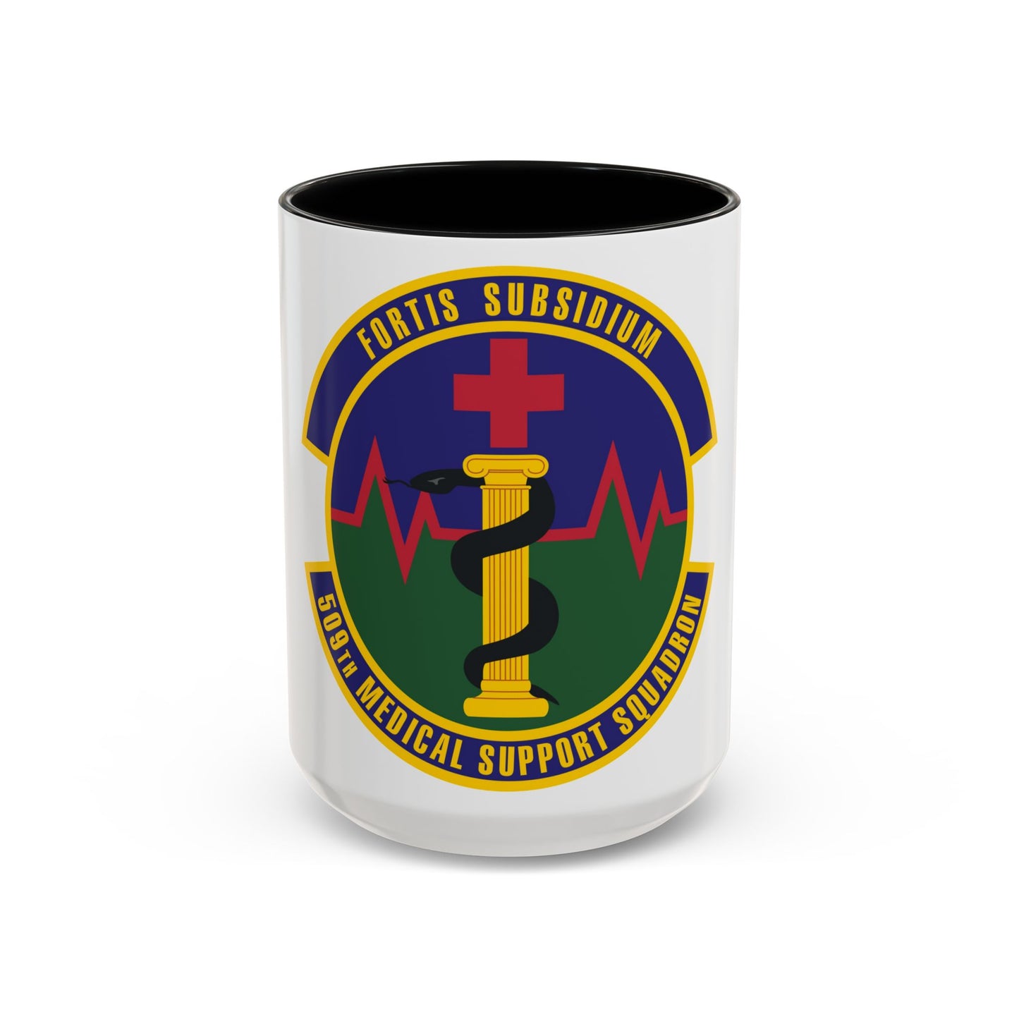 509th Medical Support Squadron (U.S. Air Force) Accent Coffee Mug