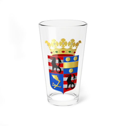 Slochteren wapen (Netherlands) (Coat of Arms) Pint Glass 16oz