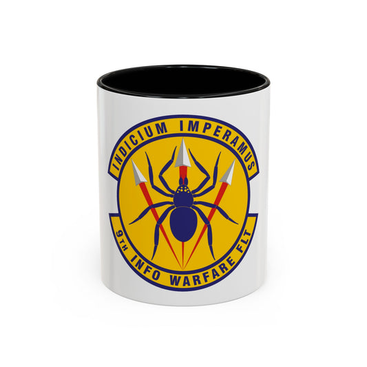 9th Information Warfare Flight (U.S. Air Force) Accent Coffee Mug