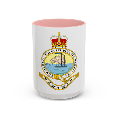 Emblem of the Bahamas (1869-1904; 1953-1964) - Accent Coffee Mug