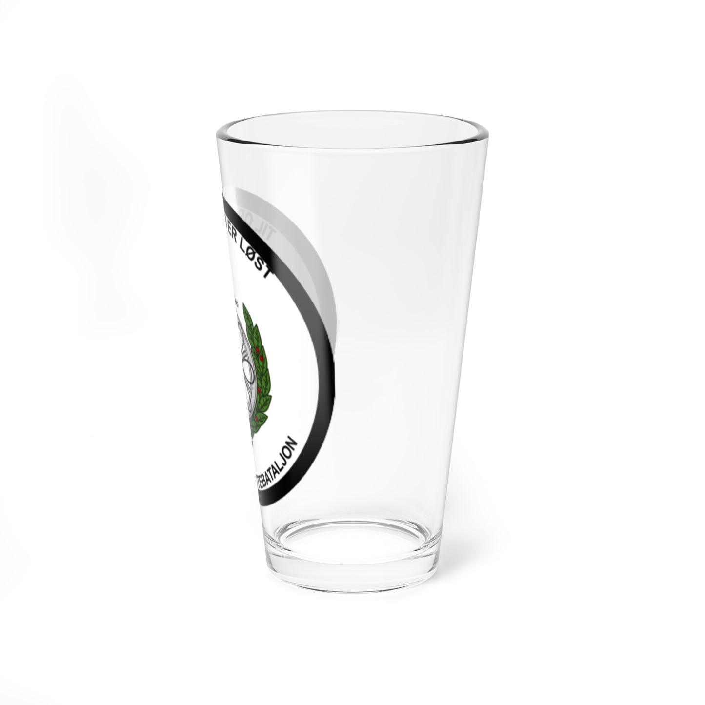 Emblem for the IV-TRR (Denmark) (Coat of Arms) Pint Glass 16oz