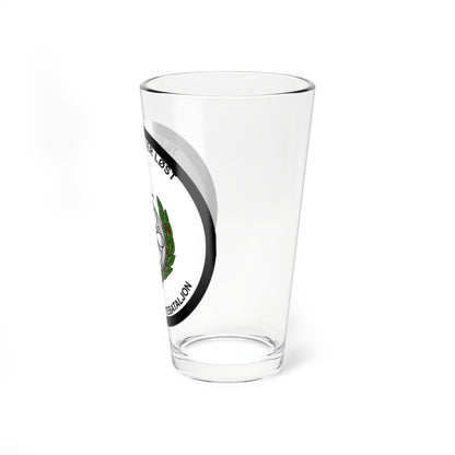 Emblem for the IV-TRR (Denmark) (Coat of Arms) Pint Glass 16oz