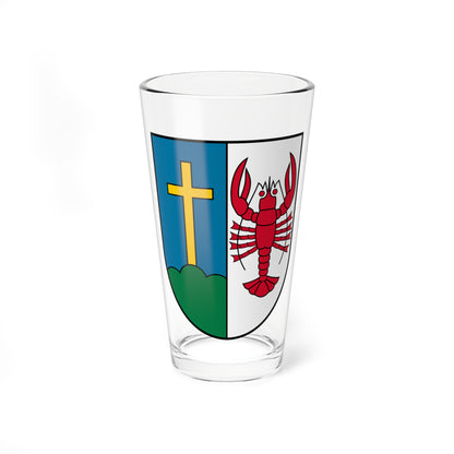 Coat of Arms Pram (Austria) (Coat of Arms) Pint Glass 16oz