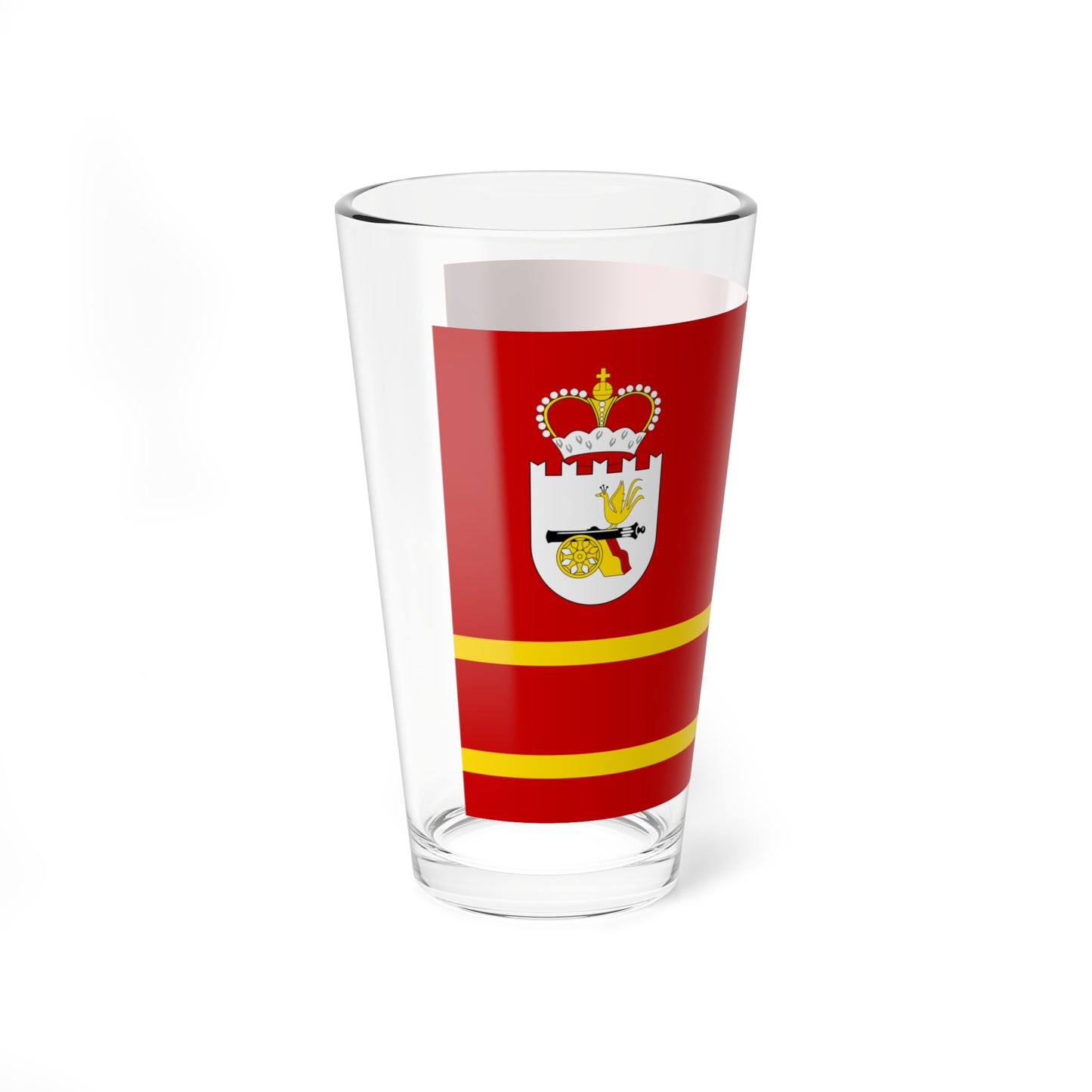 Flag of Smolensk Oblast (Russia) Pint Glass 16oz