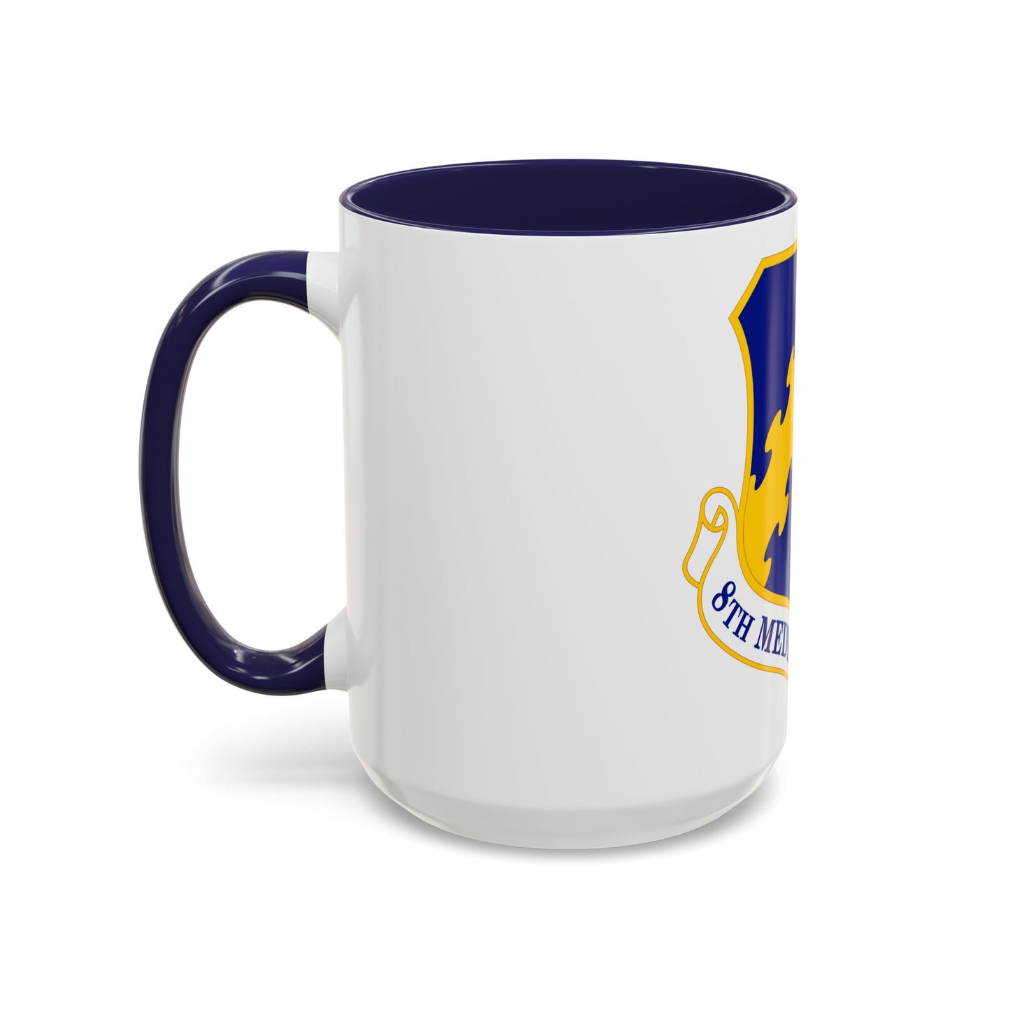 8 Medical Group PACAF (U.S. Air Force) Accent Coffee Mug