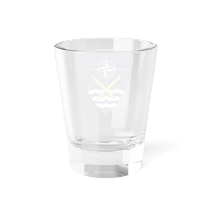 Headquarters Allied Land Forces Schleswig-Holstein and Jutland (Germany) (Coat of Arms) Shot Glass 1.5oz
