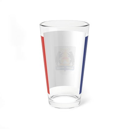 Flag of Novgorod Oblast (Russia) Pint Glass 16oz
