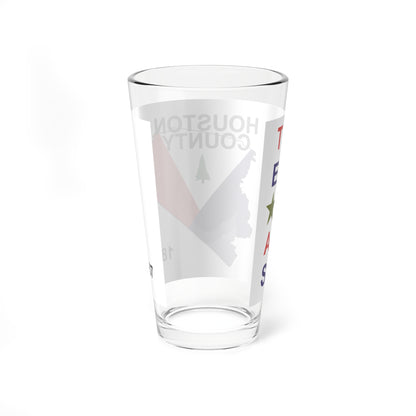 Flag of Houston County Texas (United States) Pint Glass 16oz