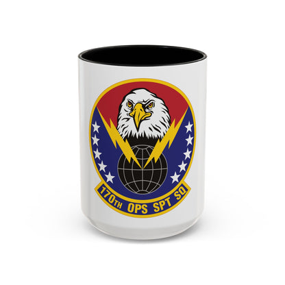 170th Operations Support Squadron (U.S. Air Force) Accent Coffee Mug
